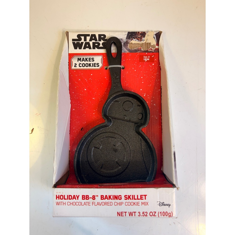 Star Wars BB-8 Holiday Baking Skillet Cast Iron Disney Galerie New In‎ Box